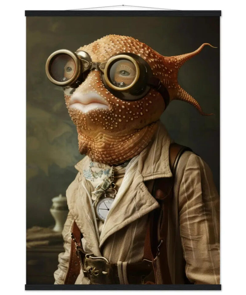 Schoolposter van een zeester