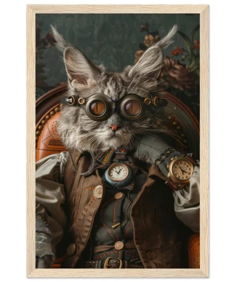 Inlijsting van een vrouwelijke Lykoi kat