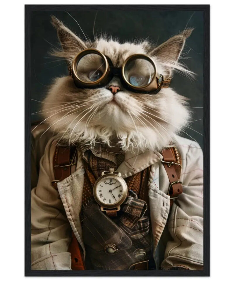 Inlijsting van een mannelijke Himalaya kat