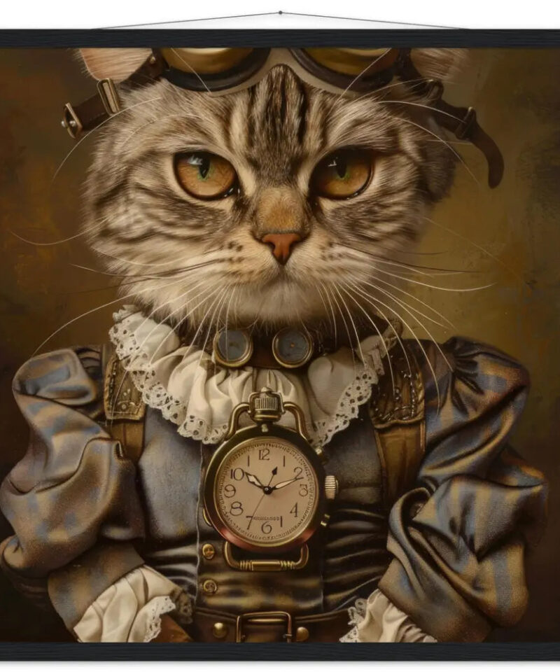 Schoolposter van een vrouwelijke Aphrodite Reuzenkat