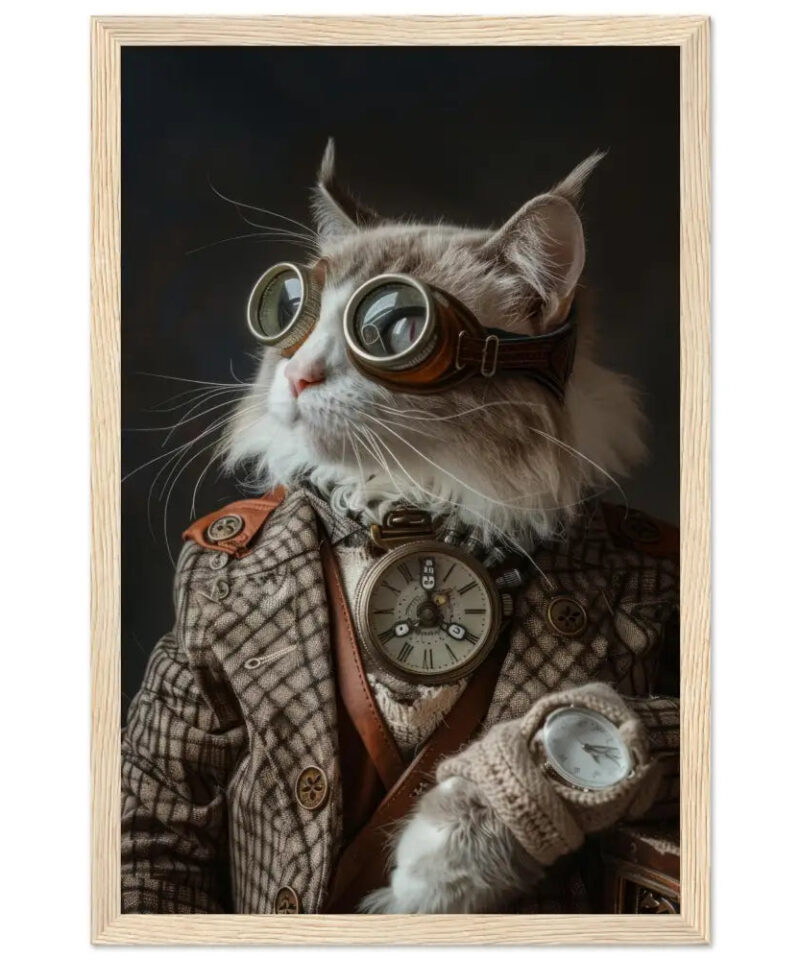 Inlijsting van een mannelijke Javaanse kat